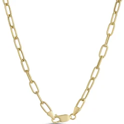 Toscano 20-Inch Oval Link Necklace, 14K Yellow Gold Best
