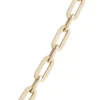 Toscano 18-Inch Paperclip Link Necklace, 14K Yellow Gold Discount