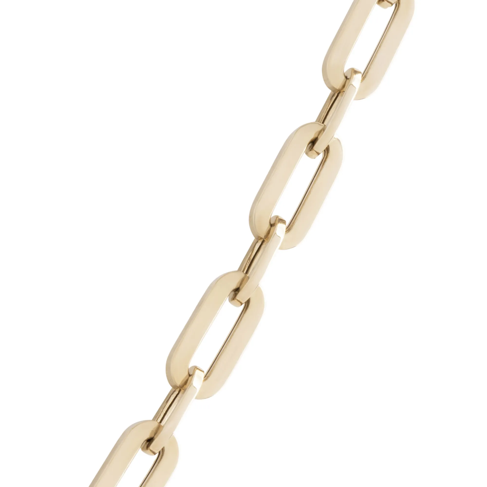 Toscano 18-Inch Paperclip Link Necklace, 14K Yellow Gold Discount