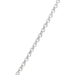 Toscano 18 Inch Rolo Link Necklace, 14k White Gold Online