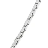 Toscano 24-Inch Round Brick Necklace, 14K White Gold Sale