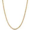Toscano 24-Inch Round Franco Chain Necklace, 18K Yellow Gold Online