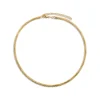 Toscano 16 Inch Seven Wire Omega Necklace, 14K Yellow Gold Clearance