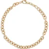 Toscano 7.5-Inch Small Oval Link Bracelet, 14K Yellow Gold New