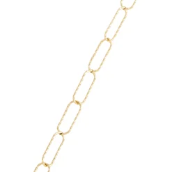 Toscano 18-Inch Sparkle Link Necklace, 14K Yellow Gold Outlet