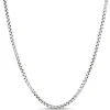 Toscano 24-Inch Venetian Box Link Necklace, 14K White Gold Clearance