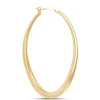 Toscano Large Oval Hoops, 14K Yellow Gold Discount