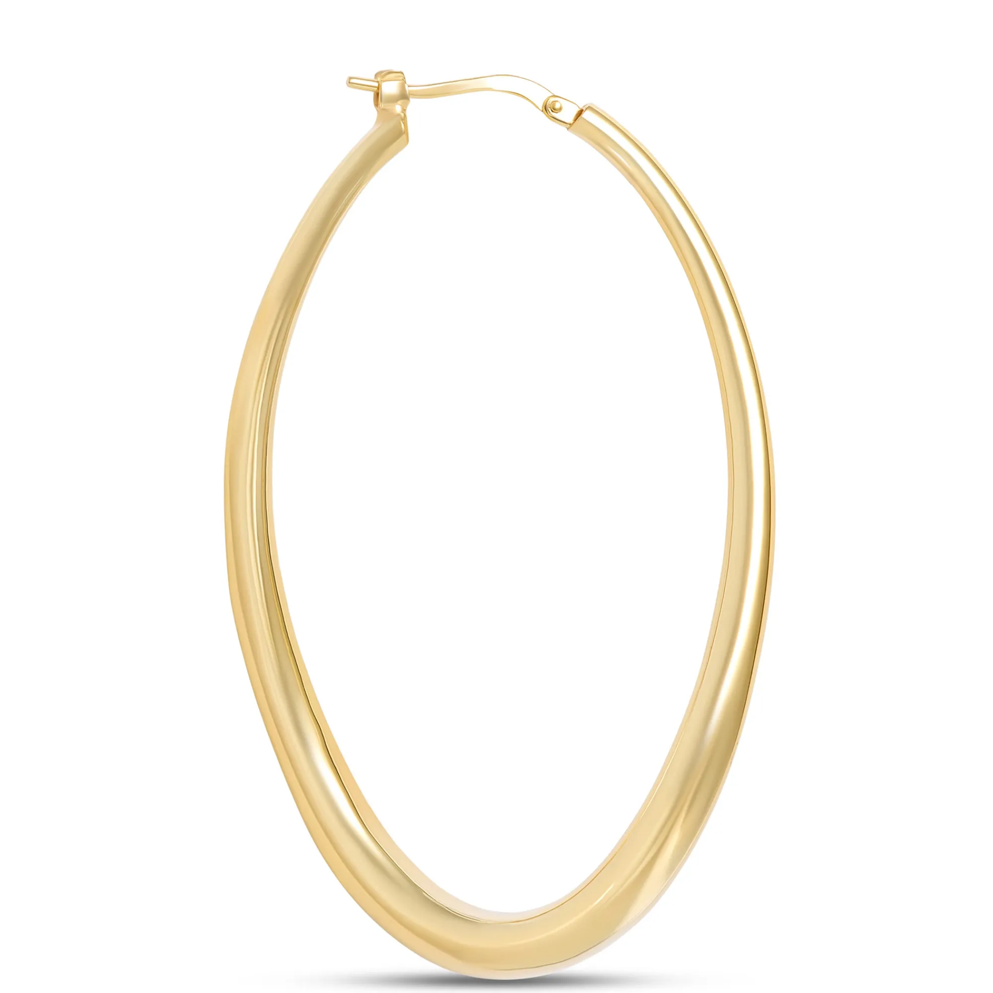 Toscano Large Oval Hoops, 14K Yellow Gold Discount