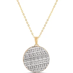 Toscano Laser Cut Compass Pendant, 14K Yellow Gold Discount