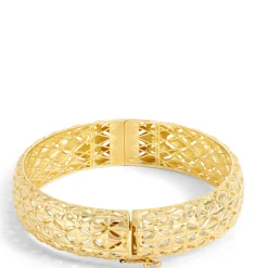Toscano Lattice Bangle, 14K Yellow Gold Sale