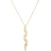 Toscano Linear Marquise Shapes Pendant, 14K Yellow Gold Online