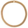Toscano Mesh Link Necklace in 14K Yellow Gold Sale