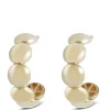 Toscano 20MM Beaded Hoop Earrings, 14K Yellow Gold Outlet