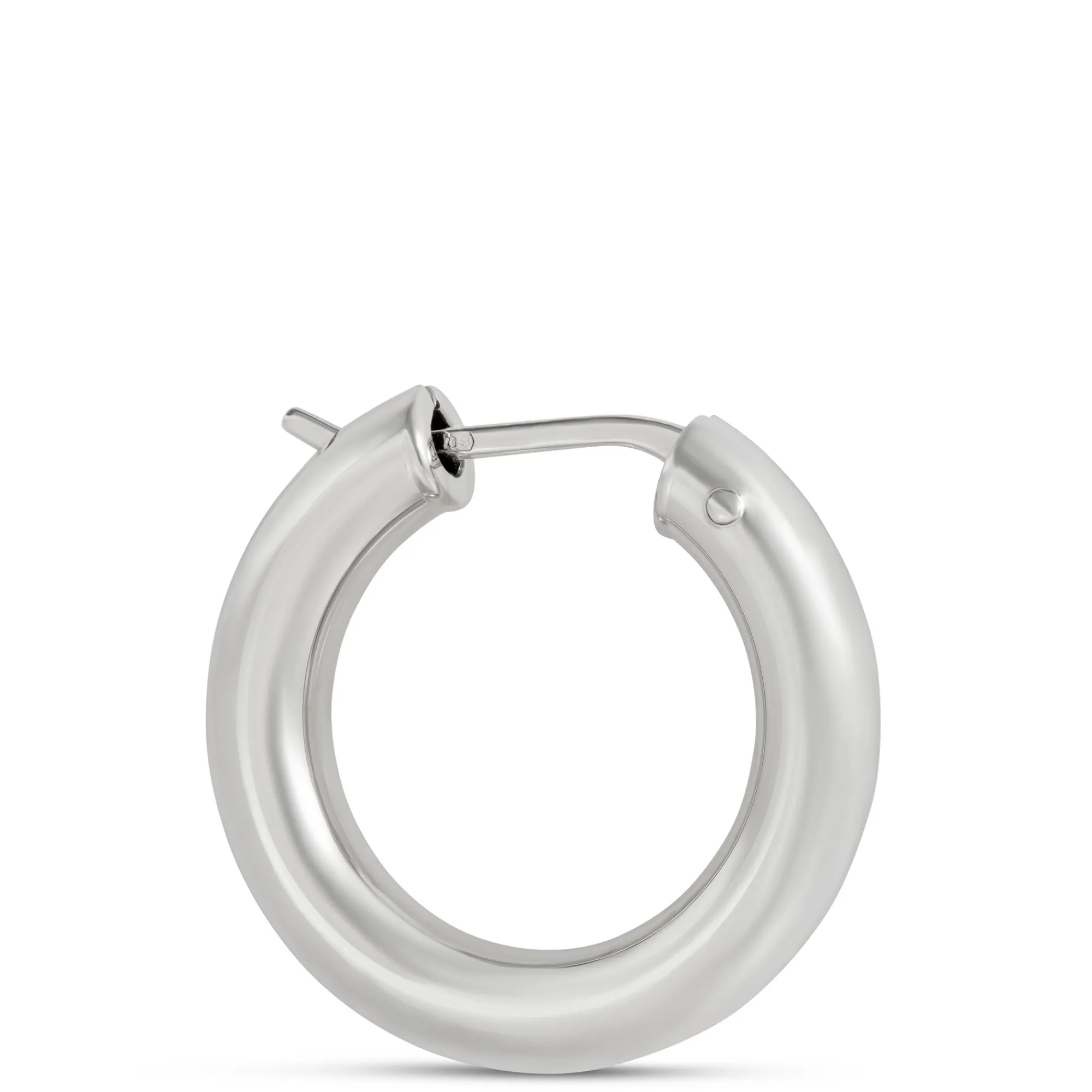 Toscano 21MM Hoop Earrings, 14K White Gold Sale