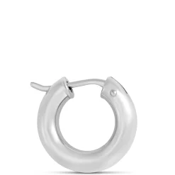 Toscano 12MM Hoop Earrings, 14K White Gold Online