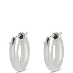 Toscano 12MM Hoop Earrings, 14K White Gold Online