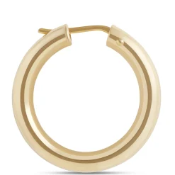 Toscano 27MM Round Hoop Earrings, 14K Yellow Gold Best