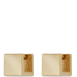Toscano Necklace Square Hoop Earrings, 14K Yellow Gold Best