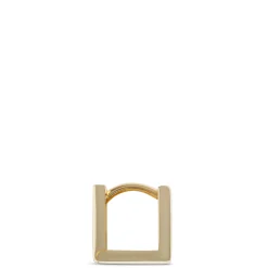 Toscano Necklace Square Hoop Earrings, 14K Yellow Gold Best