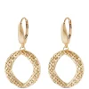 Toscano Open Circle Earrings, 14K Yellow Gold Outlet
