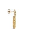 Toscano Oval Doorknocker Drop Earrings, 14K Yellow Gold Best