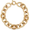 Toscano Oval Link Bracelet, 14K Yellow Gold New