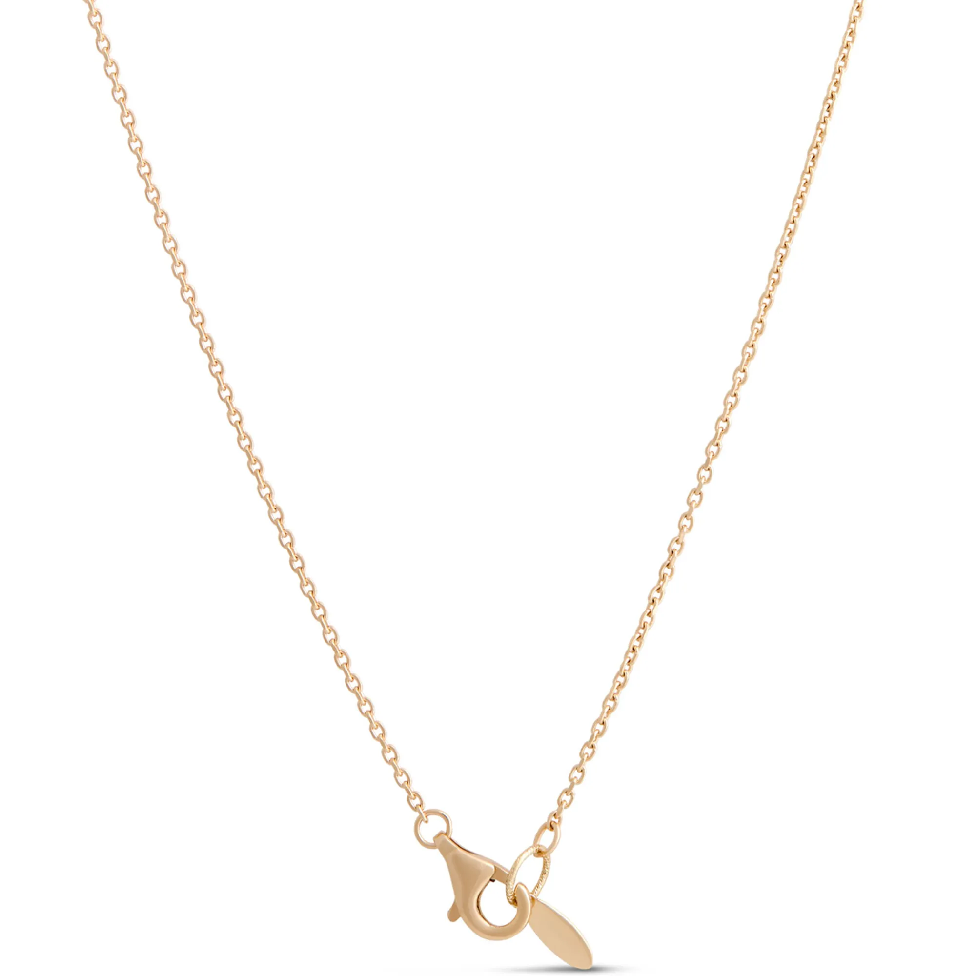 Toscano Oval Shaped Pendant with Dots, 14K Yellow Gold Sale