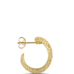 Toscano Ricami Hoops, 14k Yellow Gold Outlet
