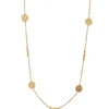 Toscano Roman Coin Replica Stations Necklace, 14K Yellow Gold Sale