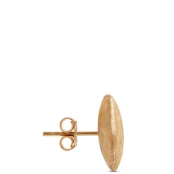 Toscano Satin Square Earrings 14K New