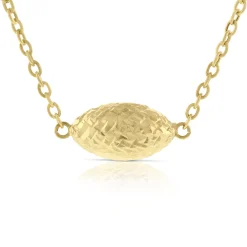 Toscano Sideways Bead Necklace 14K Online