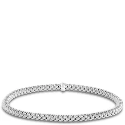Toscano Stretchy Bracelet, Sterling Silver Clearance