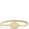 Toscano Stretchy Bracelet with Disk, 14K Yellow Gold Clearance