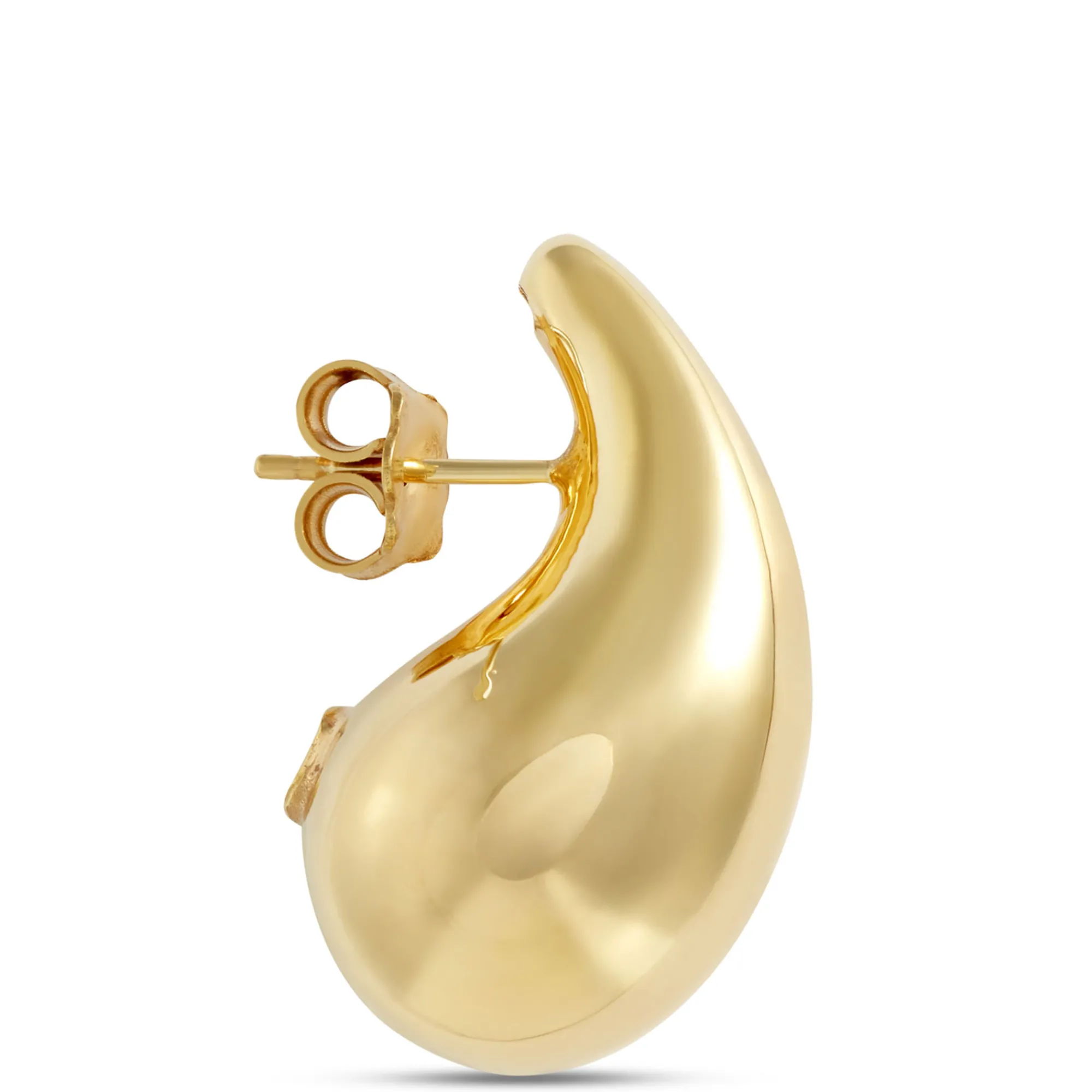 Toscano Teardrop Stud Earrings, 14K Yellow Gold Online