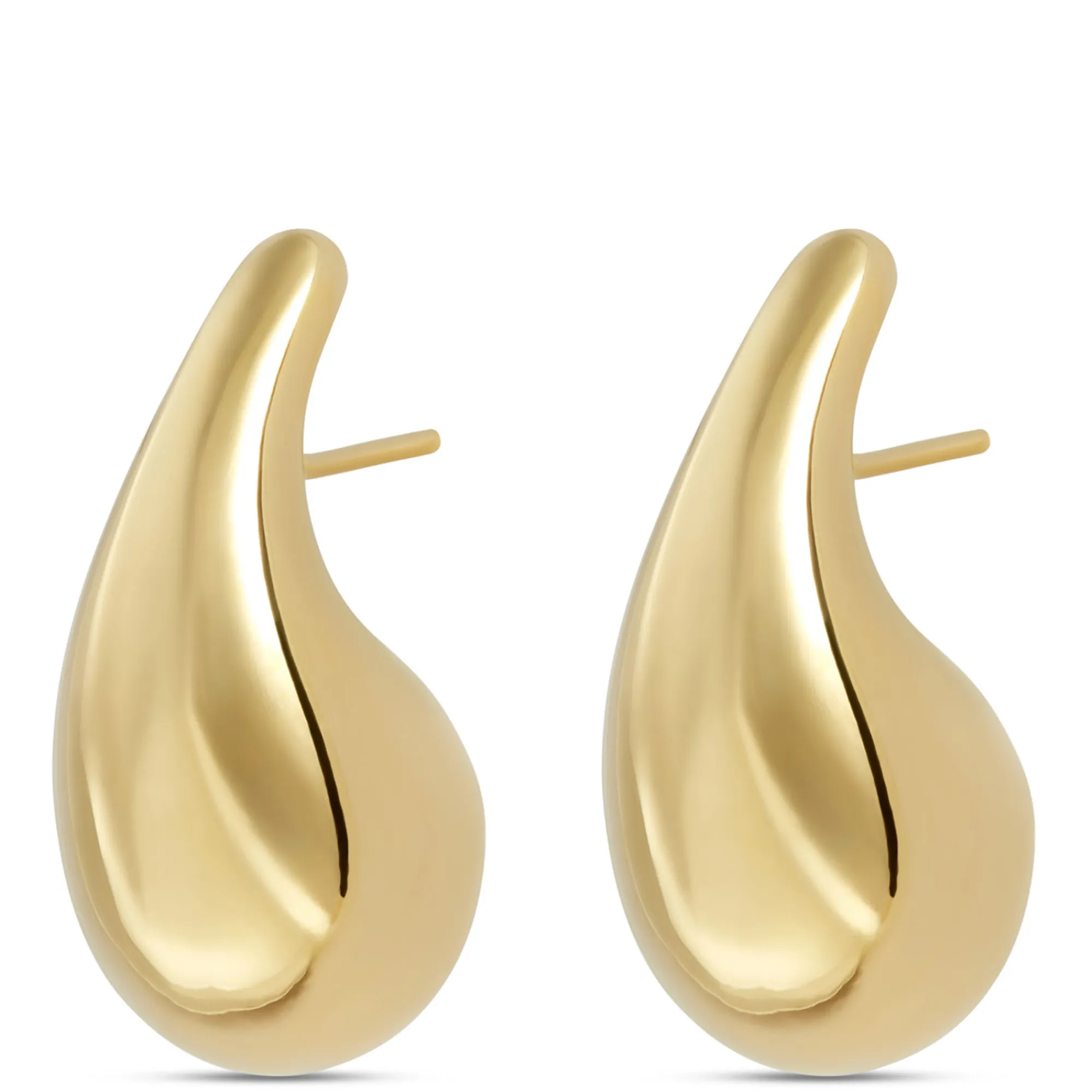 Toscano Teardrop Stud Earrings, 14K Yellow Gold Online