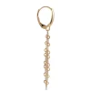 Toscano Wavy Drop Earrings, 14K Yellow Gold Best