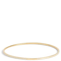 Toscano White Enamel Slip On Bangle, 14K Yellow Gold Sale