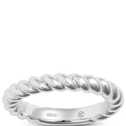 Twisted Band in Sterling Silver Hot