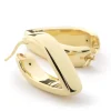 Toscano V-Shaped Hoops, 14K Yellow Gold Hot