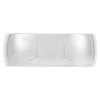 White Gold Polished Rounded Comfort Fit 8mm Band 18K Clearance