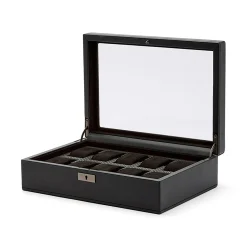 WOLF Axis 10 Piece Watch Box Outlet