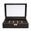 WOLF Axis 10 Piece Watch Box Clearance