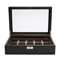 WOLF Axis 10 Piece Watch Box Clearance
