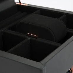 WOLF Axis Single Watch Winder With Storage Best