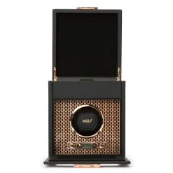 WOLF Axis Single Watch Winder With Storage Best