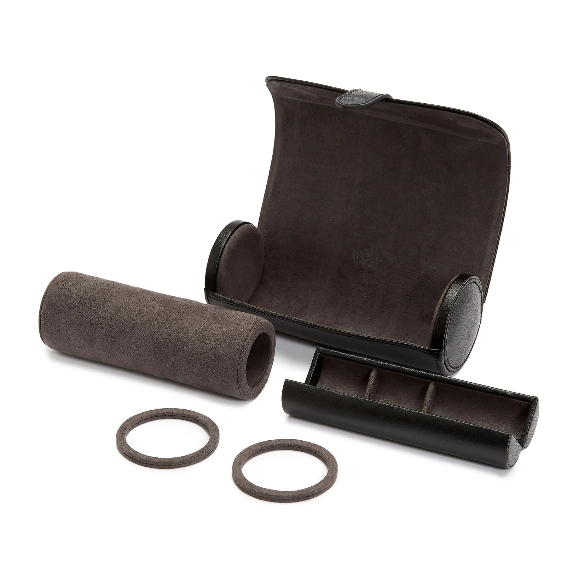 Wolf Blake Watch Roll With Capsule