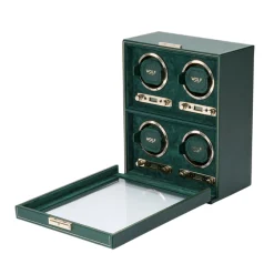 WOLF British Racing 4 Piece Watch Winder Outlet