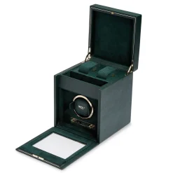 Wolf British Racing Single Watch Winder With Storage Best