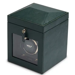 Wolf British Racing Single Watch Winder With Storage Best
