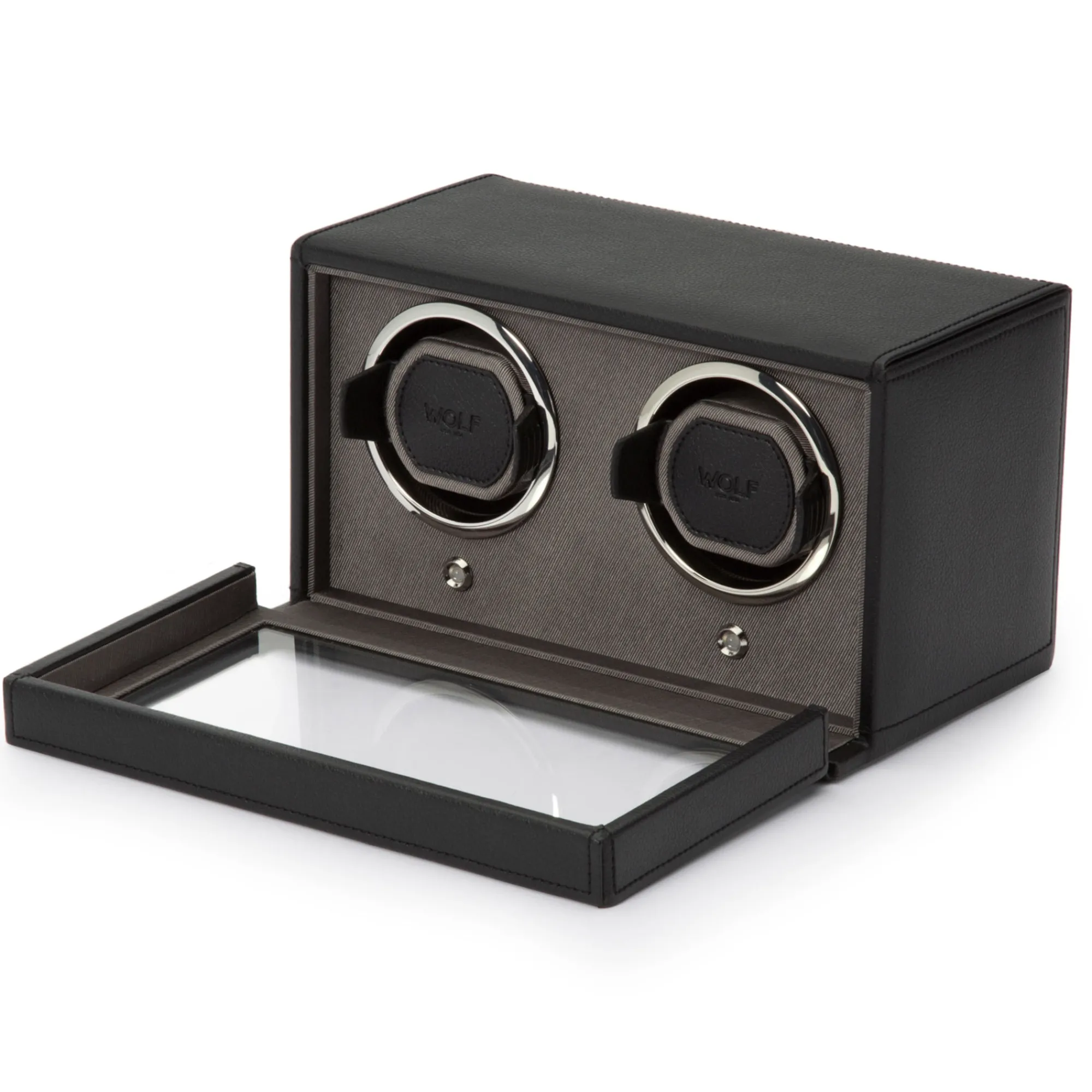 Wolf Cub Double Watch Winder With Cover Clearance
